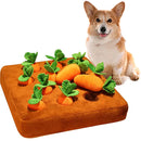 Plush Carrot Enrichment Dog Puzzle Toys