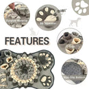 Interactive Foraging Smell Mat for Dogs 