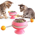 Interactive Catnip Turntable Toy