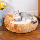 Soft Plush Pet Bed for Cats & Dogs