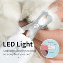 LED Light Cat Dog Nail Clipper Cutter