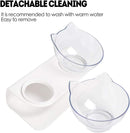 Non-Slip Double Cat & Dog Bowl with Stand 