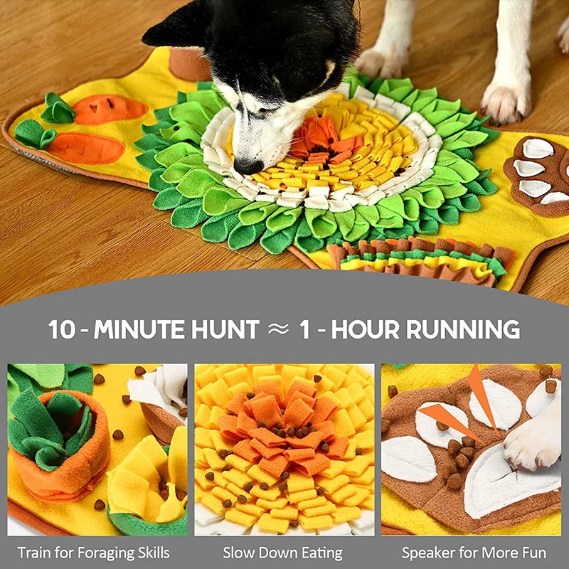 Interactive Foraging Smell Mat for Dogs 