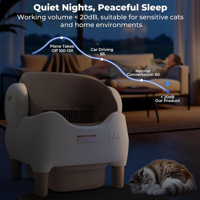 Self Cleaning Litter Box
