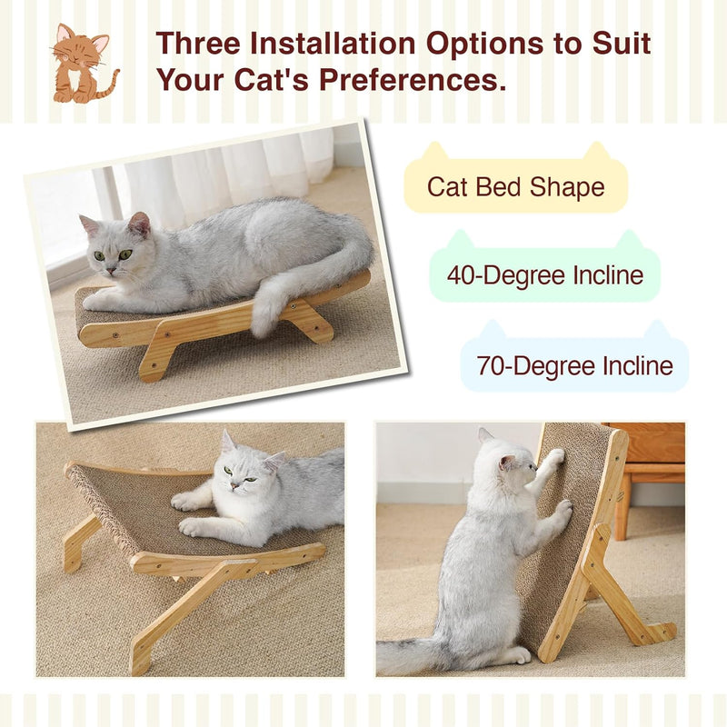 Wooden Cat Scratcher