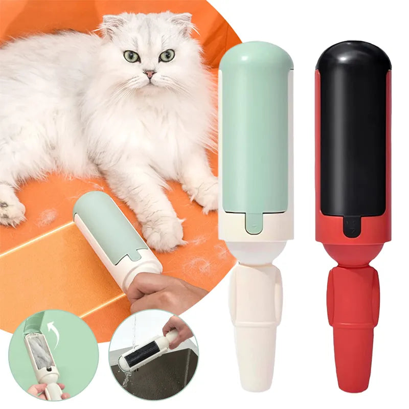 Manual Rolling Pet Hair Remover Brush