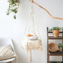 Cotton Rope Cat Hammock with Cushion