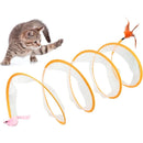 Cat Hunting Spiral Tunnel Toy