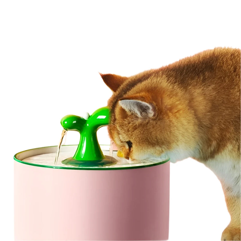 Automatic Ceramic Cat Water Fountain