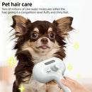 Self-Cleaning Pet Grooming Comb with Spray