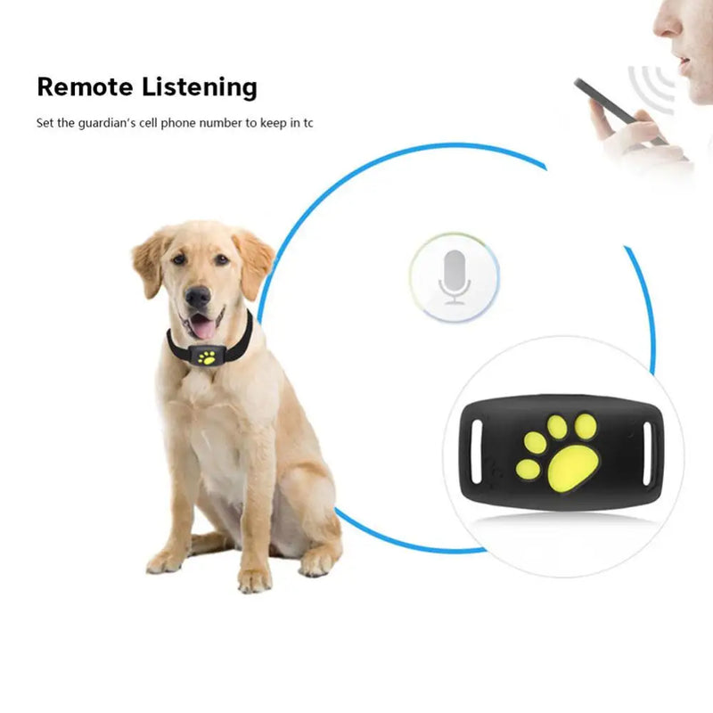 GPS Tracking Pet Collar for Dogs