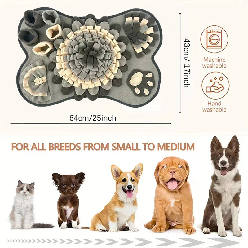 Interactive Foraging Smell Mat for Dogs 