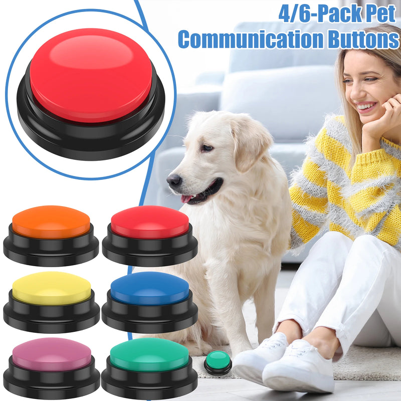 Interactive Recordable Dog Training Buttons 