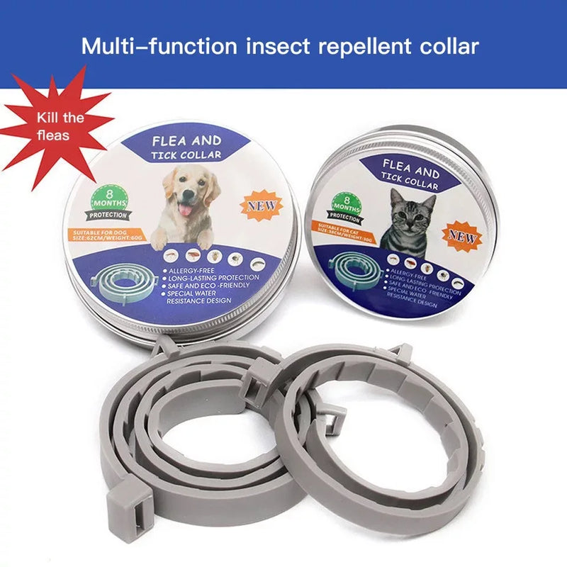 All-in-One Flea and Tick Collar for Dogs & Cats