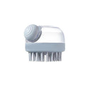 Minimalist Style Manually Adding Liquid Shampoo Shower Cleaning Shower Brush Comb Silicone Massage Brush Hair Brush